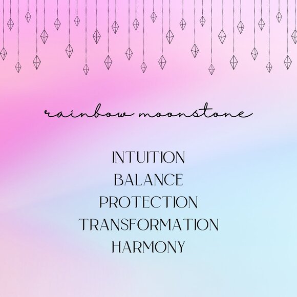 Rainbow Moonstone Cupcake Point E - Picture 4 of 4